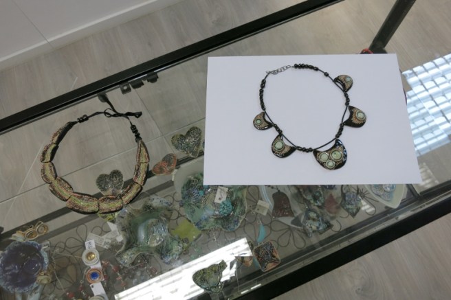 Alexandru Ariceu, Ceramic Necklaces, Elite Art Gallery, Bucharest