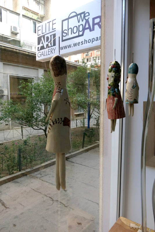 Alexandru Ariceu, Ceramic Dolls, Elite Art Gallery, Bucharest