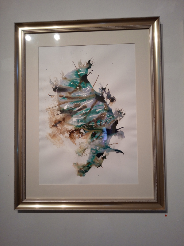 Watercolor by Ana Nicoara at AnnArt Gallery, Bucharest