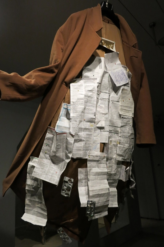 Rene Raileanu, Batranetea / Old Age, part of an installation titled Road